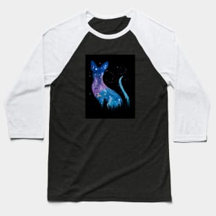 Cosmic Kitty Baseball T-Shirt